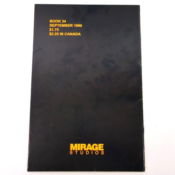 TMNT Comic Book Lot #9 (1986) #34 (1990) VF+ Turtles Teenage Mutant Ninja Mirage - Picture 3 of 11